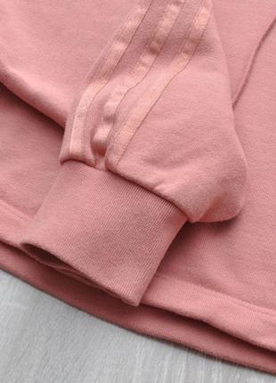 Жіноче укорочене оверсайз  худі adidas7 фото