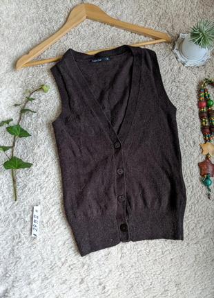 Вовняна тепла жилетка 12/14 p