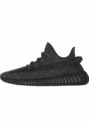 Кросівки yeezy boost 350 v2 black reflective | 36-45.