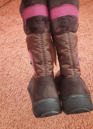 Детские непромокаемые термо ботинки 3