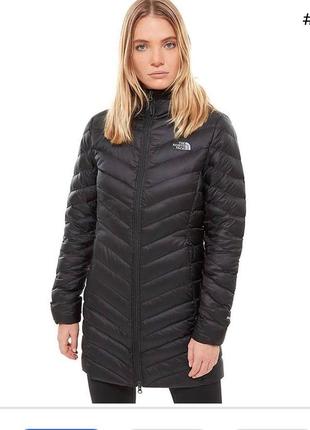 Пуховая куртка the north face xs s микропуховик парка курточка длинная пальто