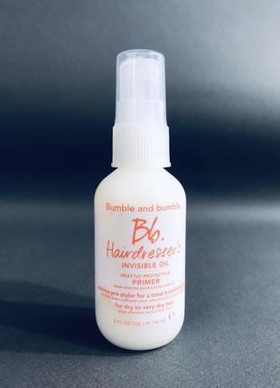 Bumble and bumble hairdresser’s invisible oil heat&uv protective primer праймер для волос