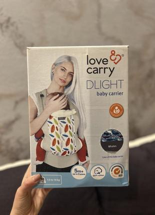 Єрго рюкзак love&carry стан ідеальний , не користувались