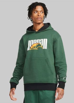 Худі nike air jordan sport dna fleece hoodie dc9639-333 реглан оригінал1 фото