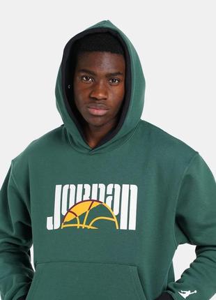 Худі nike air jordan sport dna fleece hoodie dc9639-333 реглан оригінал9 фото