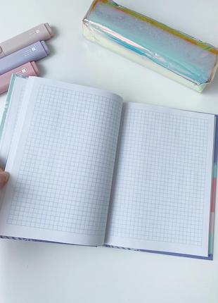 Блокнот, блокнотик, зошит, в клітинку, з єнотом