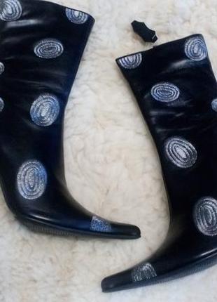 Кожаные сапожки  ras 37размер