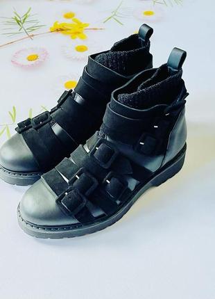 Кожаные, замшевые ботиночки 37р. pokemaoke. италия2 фото