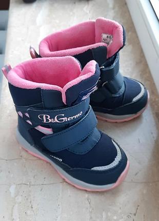 Зимові чоботи фірми b&g termo 23 - 15 см