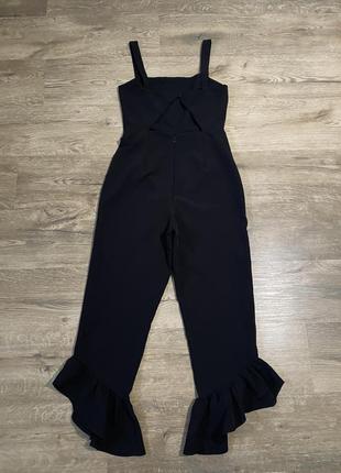 Шикарный черный комбинезон с брюка asos8 фото