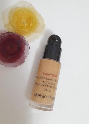 Тональна основа -armani power fabric spf 25# 5