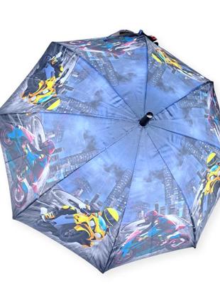 Детский зонтик для мальчика на 3-5 лет от фирмы "toprain"1 фото