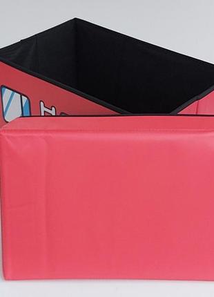Коробка-органайзер kp48 ш 48*д 30*в 30  см. для зберігання одягу, взуття чи невеликих предметів2 фото