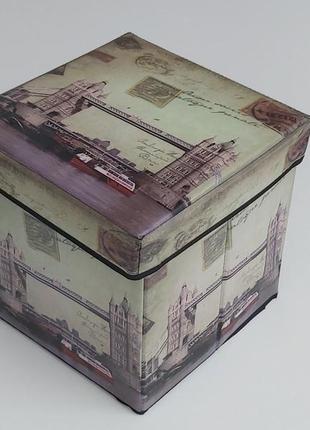 Коробка-органайзер kp30 ш 30*д 30*в 30  см. для хранения одежды, обуви или небольших предметов