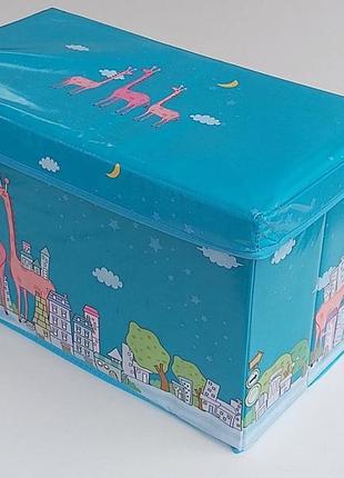 Коробка-органайзер kp60 ш 60*д 30*в 35  см. для зберігання одягу, взуття чи невеликих предметів