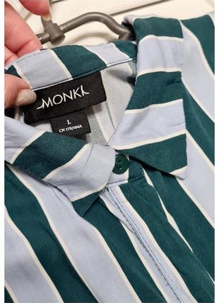 Плаття вільне оверсайз у смужку monki6 фото