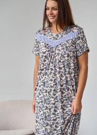 Жіноча нічна сорочка 2xl, 3xl, 4xl, 5xl