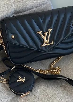 Сумка жіноча - louis vuitton wave black