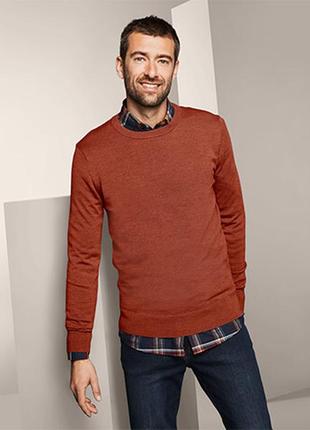 Якісний светр-пуловер, 100% шерсть мериноса від tchibo (німеччина)