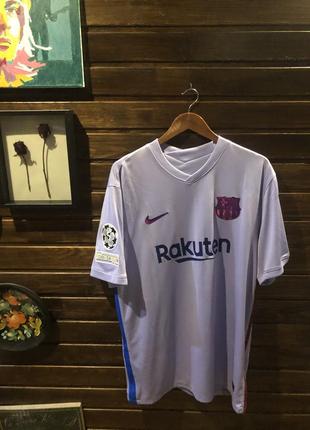 Футболка nike barcelona 21/22 away memphis depay