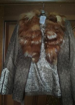 Куртка на синтепоне maria grasia severi, италия