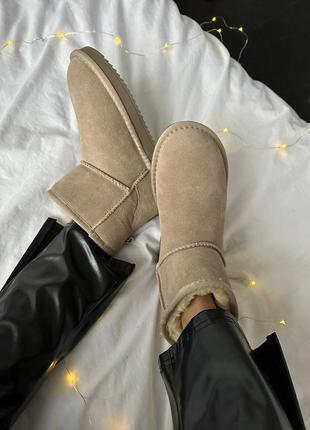 Жіночі угги ugg mini dark женские уггы