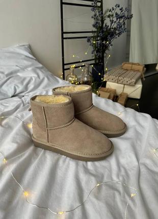 Жіночі угги ugg mini dark женские уггы