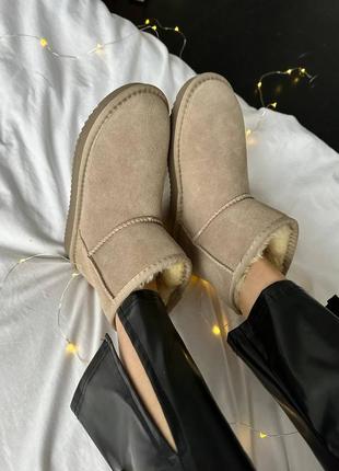 Жіночі угги ugg mini dark женские уггы