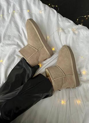 Жіночі угги ugg mini dark женские уггы
