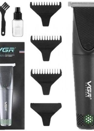 Машинка для стрижки vgr v-925, профессиональная беспроводная машинка для стрижки волос, усов, бороды