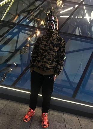 ♻️худі bape shark camo