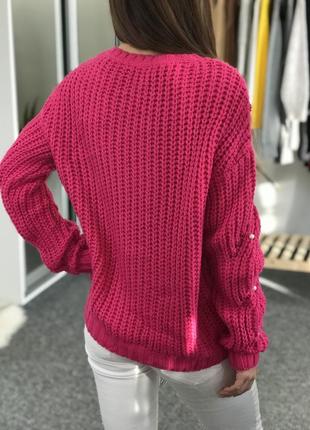 Красивый свитер с бусинками george 36-383 фото