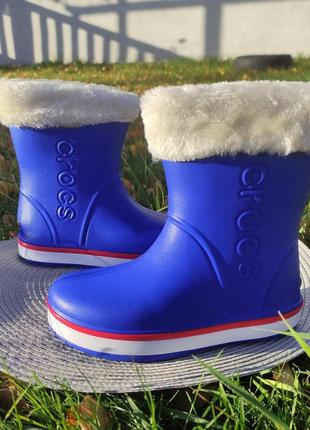Всесезонні чоботи з піни crocs 2