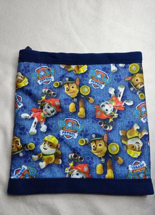 Бафф с 3d принтом щенячий патруль paw patrol. шарф . снуд