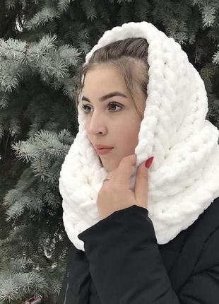 Шарф,хомут,снуд плюш,ализе