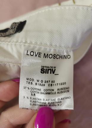 Белоснежные брюки - джинсы моschino, 9
