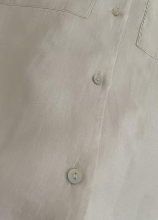 Льняная рубашка блуза mudo6 фото