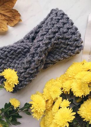 В'язана пов'язка на голову, чалма