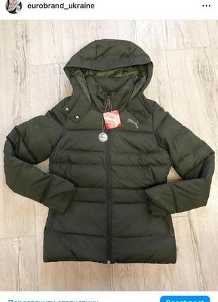 Жіночий пуховик ( оригінал)  puma ess 400 down hd jacket 851662 15.