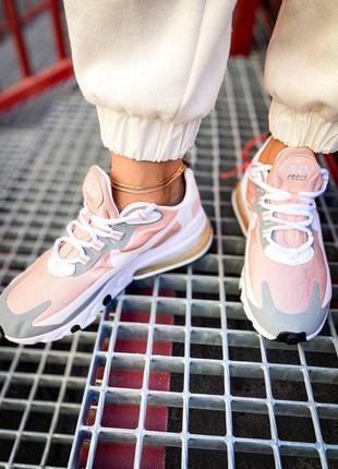 Кросівки nike 270 react creme feminino7 фото