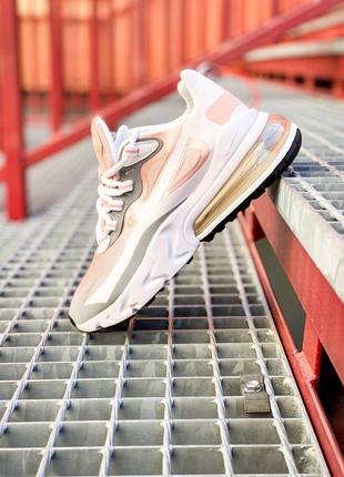 Кросівки nike 270 react creme feminino5 фото