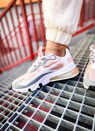 Кросівки nike 270 react creme feminino6 фото