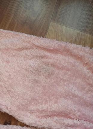 Тепла махрова піжама кігурумі на дівчинку зріст 110 1165 фото