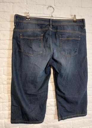 Фірмові джинсові шорти бриджі 36р.3 фото