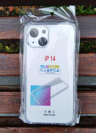 Чехол для iphone 14 силиконовый, защита накладка бампер4 фото