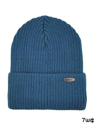 Тепла зимова шапка на флісі, зимова шапка, шапочка тепла на флісі синя, гірчиця, хакі, чорна6 фото
