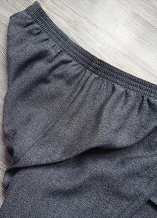 Женские серые брюки  штаны большой размер батал 52/544 фото