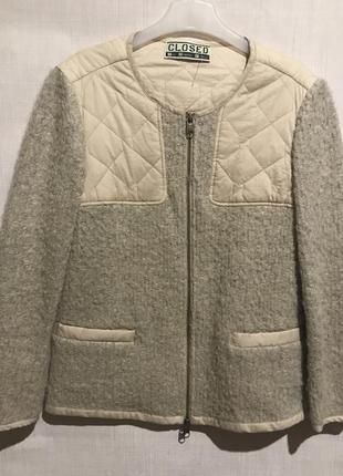 Стильний вовняний піджак