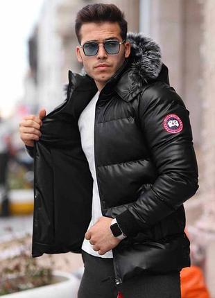 Чоловіча брендова зимова куртка н