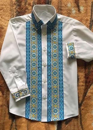 Вышиванка рубашка вышитая украинская
